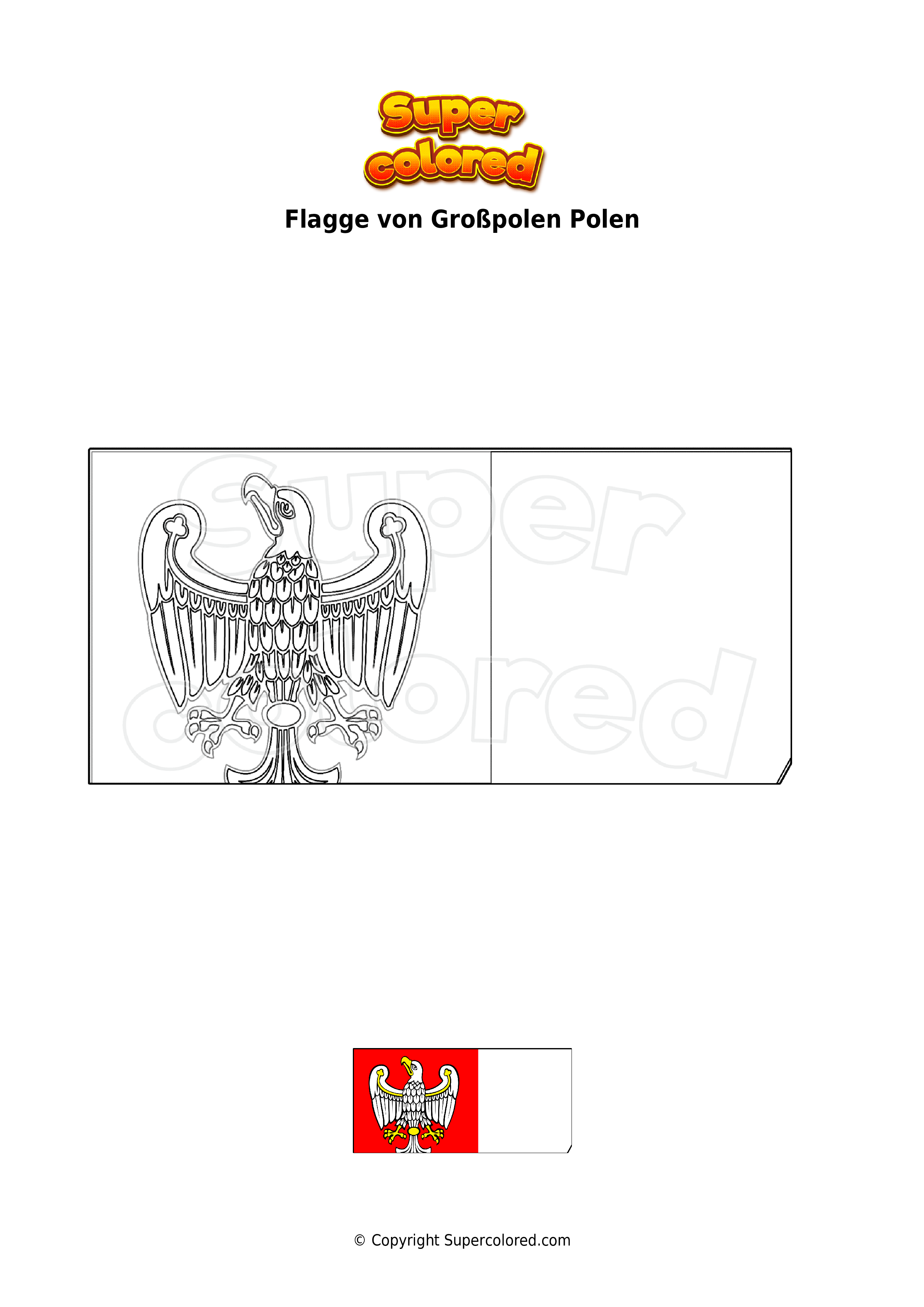 Ausmalbild Fahne Flagge Polen Zum Kostenlosen Ausdruc - vrogue.co