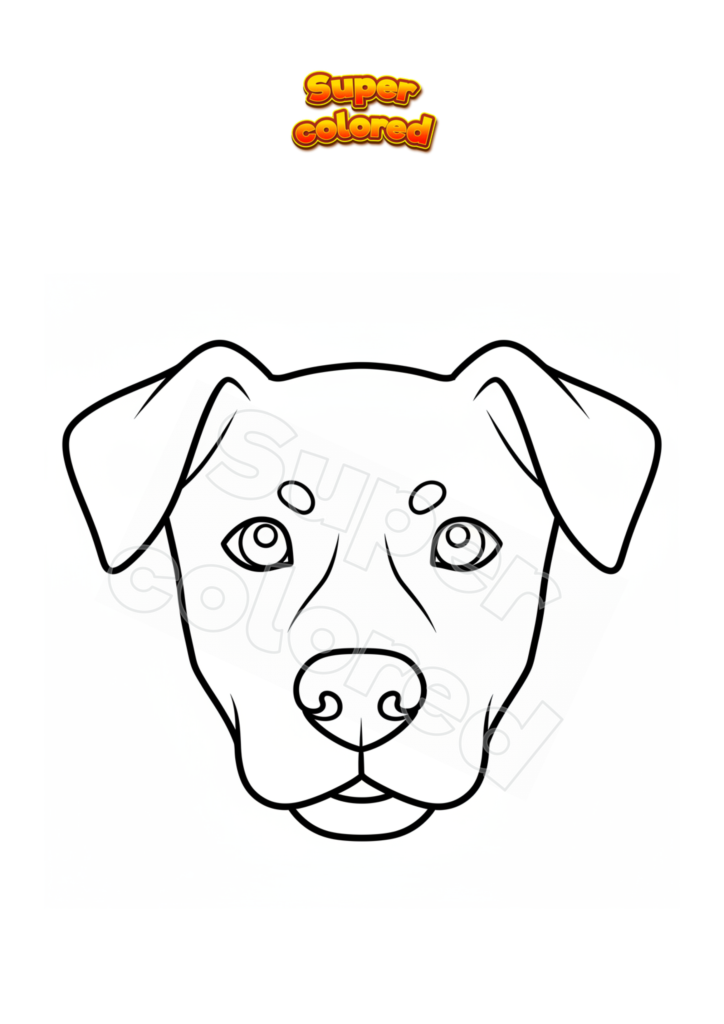 Ausmalbild Hunderassen