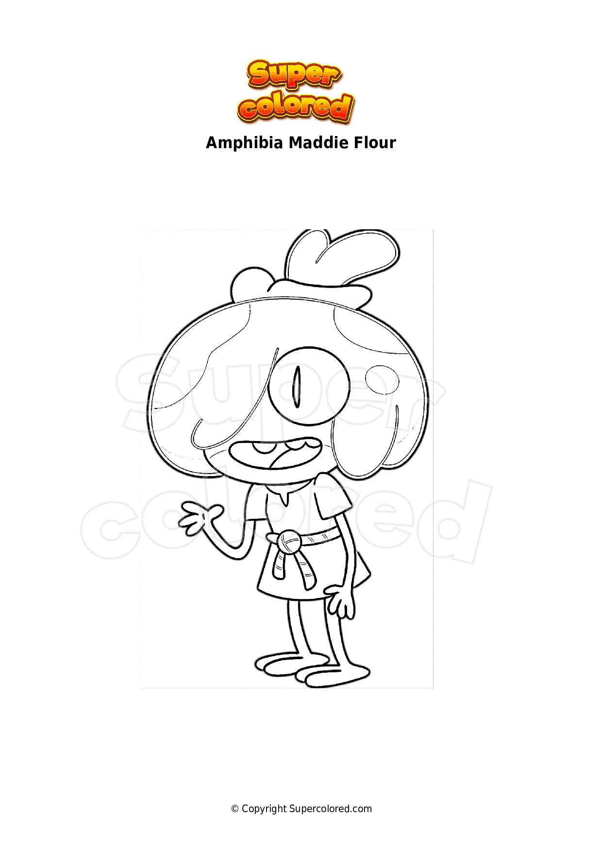 coloriage-amphibia-maddie-flour-supercolored