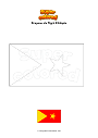 Coloriage Drapeau du Tigré Ethiopie