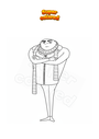 Coloriage Gru dans Moi moche et méchant