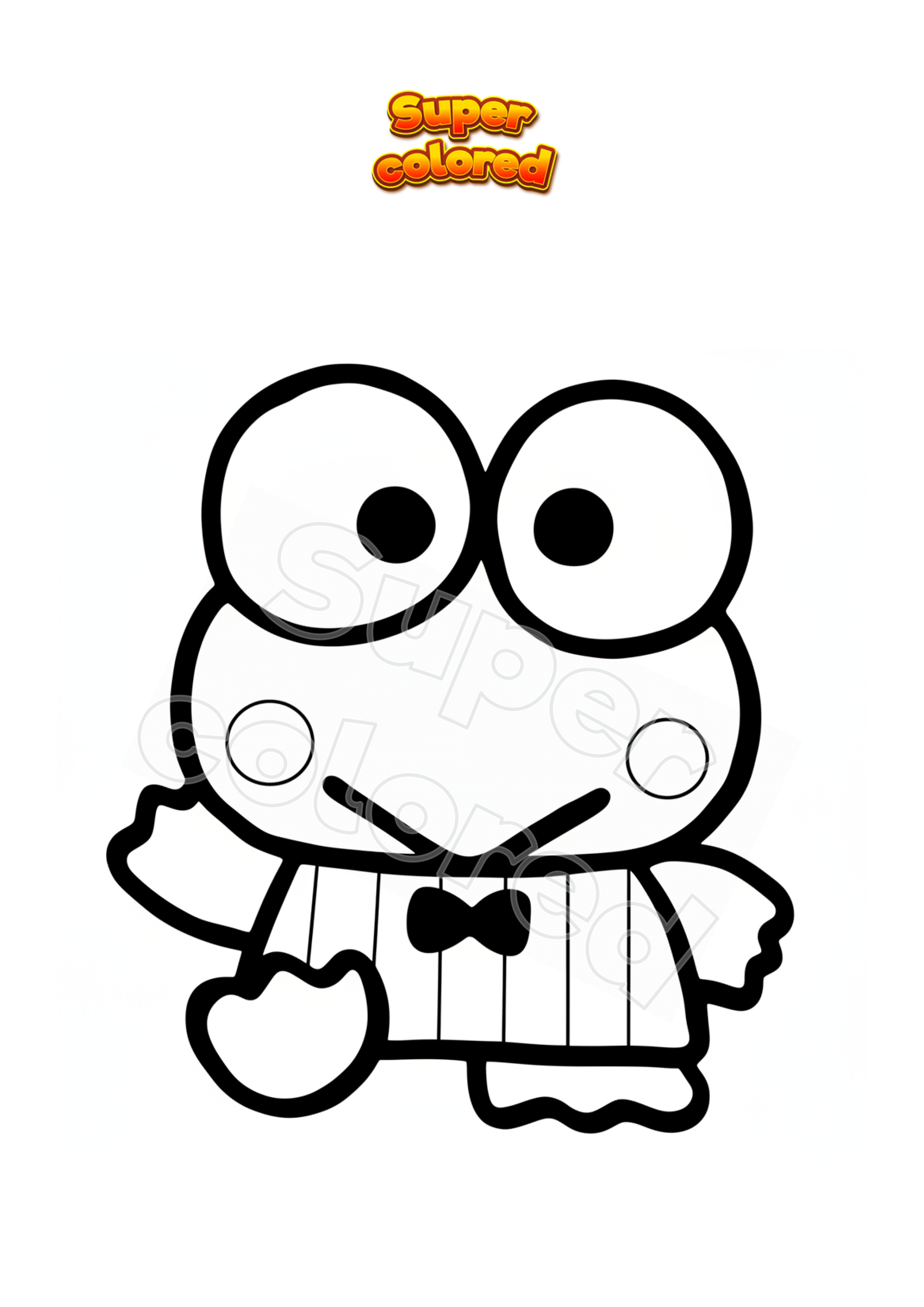 Personnages de Bluey à colorier - Coloriages de Bluey à imprimer, image size:2481x3507