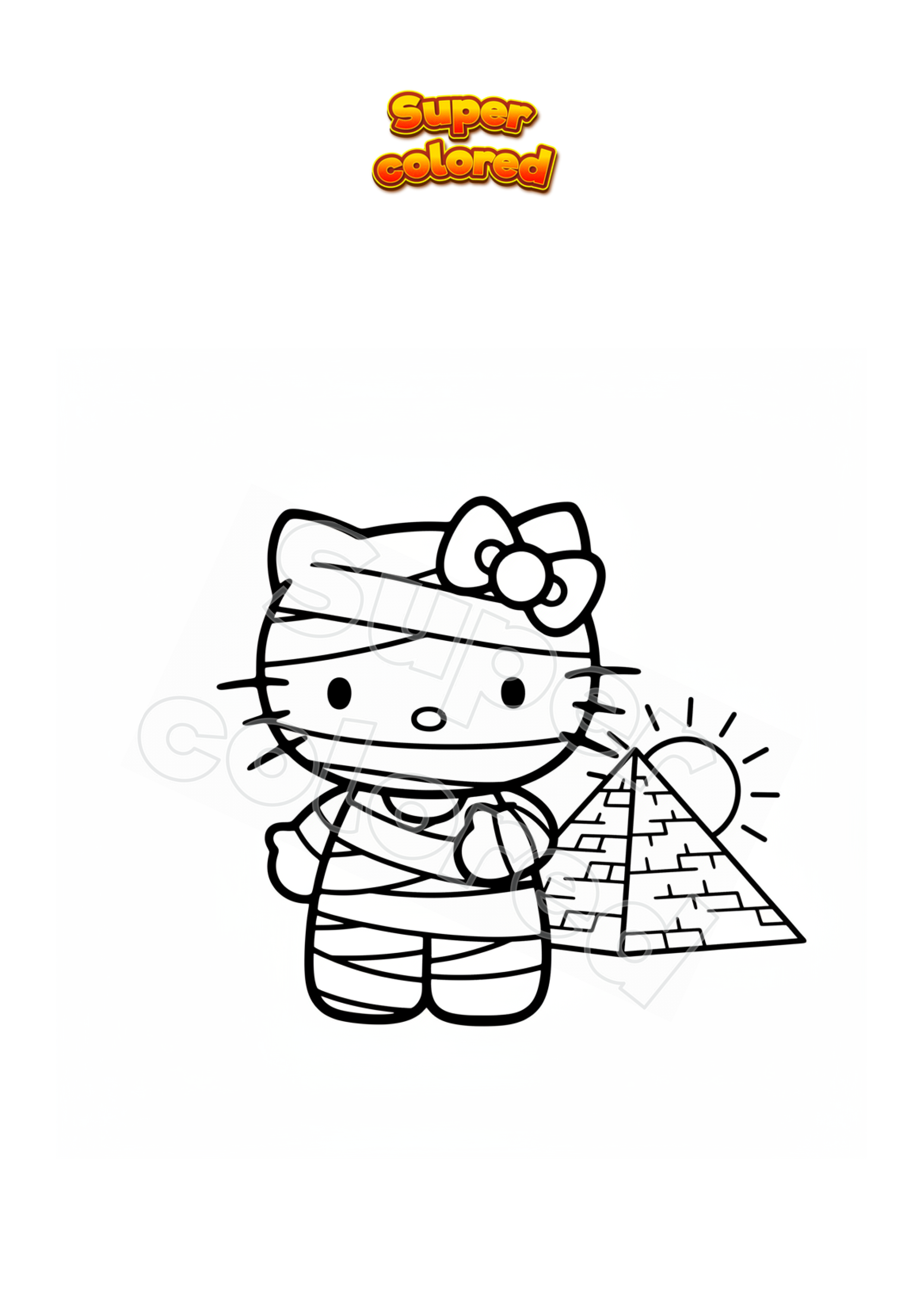 Coloriage Hello Kitty #36909 (Animé et Manga) – Dessin à colorier –  Coloriages à Imprimer Gratuits, image size:2481x3507