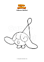 Coloriage Pokemon Bibichut