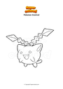 Coloriage Pokemon Granivol