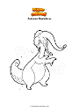 Coloriage Pokemon Muplodocus