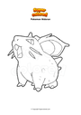 Coloriage Pokemon Nidoran