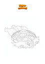 Coloriage Pokemon Terastal Terapagos