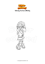 Coloriage Subway Surfers elftricky