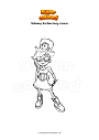 Coloriage Subway Surfers lucy steam