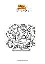 Coloriage Superzings Ding Ring