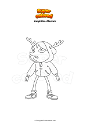 Coloring page Amphibia Alastair