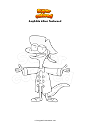 Coloring page Amphibia Albus Duckweed