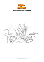 Coloring page Amphibia Battle of the Bands