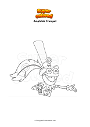 Coloring page Amphibia Crumpet
