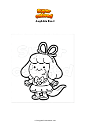 Coloring page Amphibia Pearl