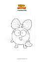 Coloring page Amphibia Polly
