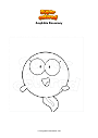 Coloring page Amphibia Rosemary