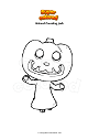 Coloring page Animal Crossing Jack