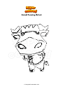 Coloring page Animal Crossing Oxford
