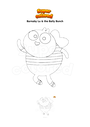 Coloring page Barnaby Lu & the Bally Bunch