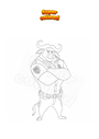Coloring page Bogo