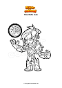 Coloring page Brawlhalla dusk
