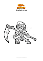 Coloring page Brawlhalla mirage