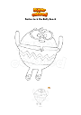 Coloring page Declan Lu & the Bally Bunch