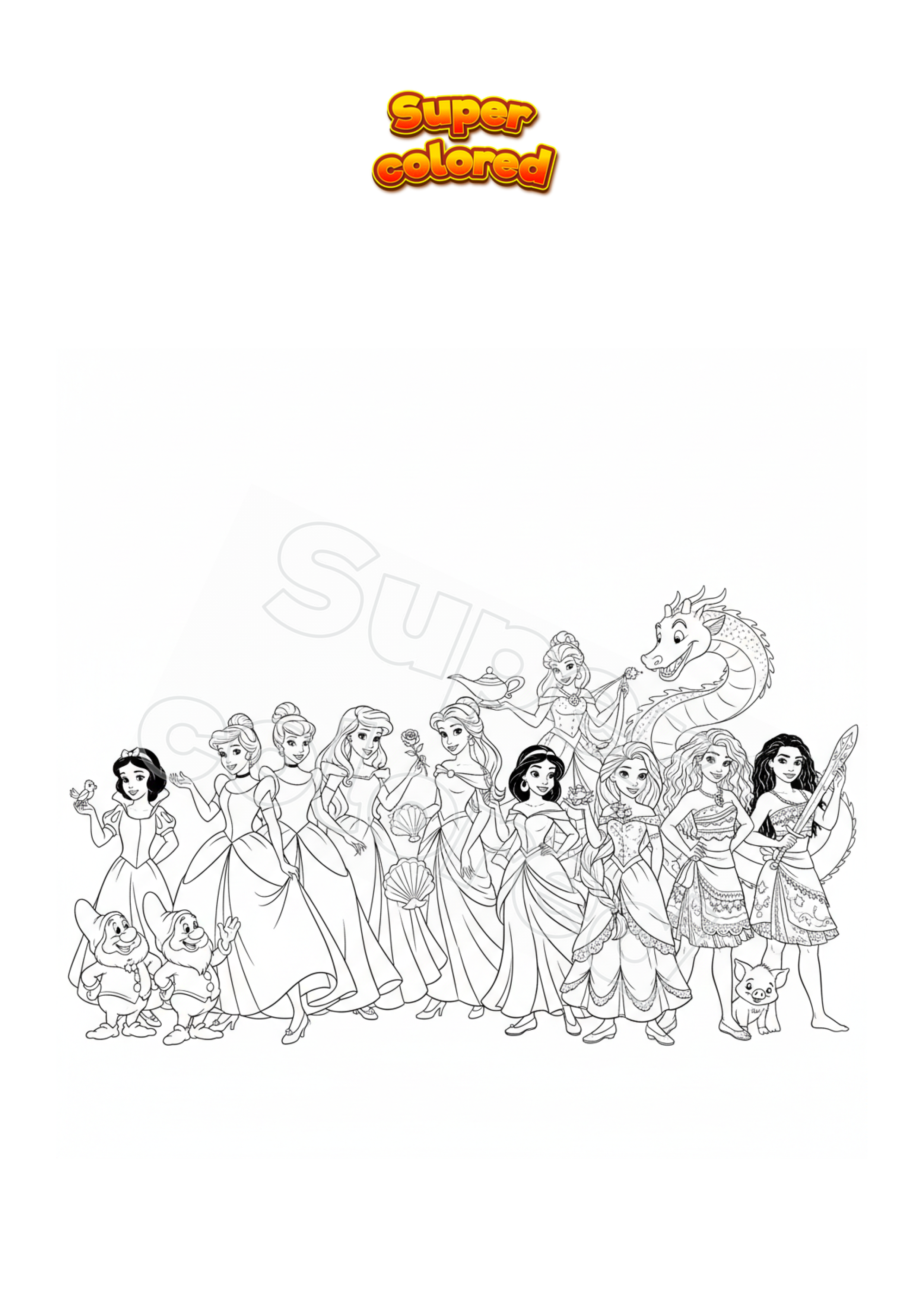 Coloring Book Pages Disney Princesses Coloring Book Pages Disney Princesses