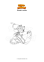 Coloring page Dumbo's mouse