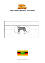 Coloring page Flag of Eastern Equatoria   South Sudan