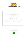 Coloring page Flag of Federal District   Brazil