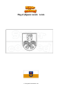 Coloring page Flag of Jelgavas novads   Latvia