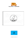 Coloring page Flag of Lakes   South Sudan
