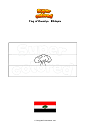 Coloring page Flag of Oromiya   Ethiopia