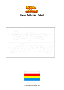 Coloring page Flag of Podlachian   Poland