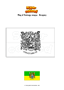 Coloring page Flag of Somogy megye   Hungary