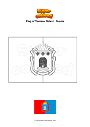 Coloring page Flag of Tambov Oblast   Russia