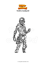 Coloring page Fortnite breakpoint