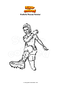 Coloring page Fortnite finesse finisher