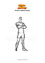 Coloring page Fortnite Midfield Master