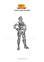 Coloring page Fortnite sparkle specialist