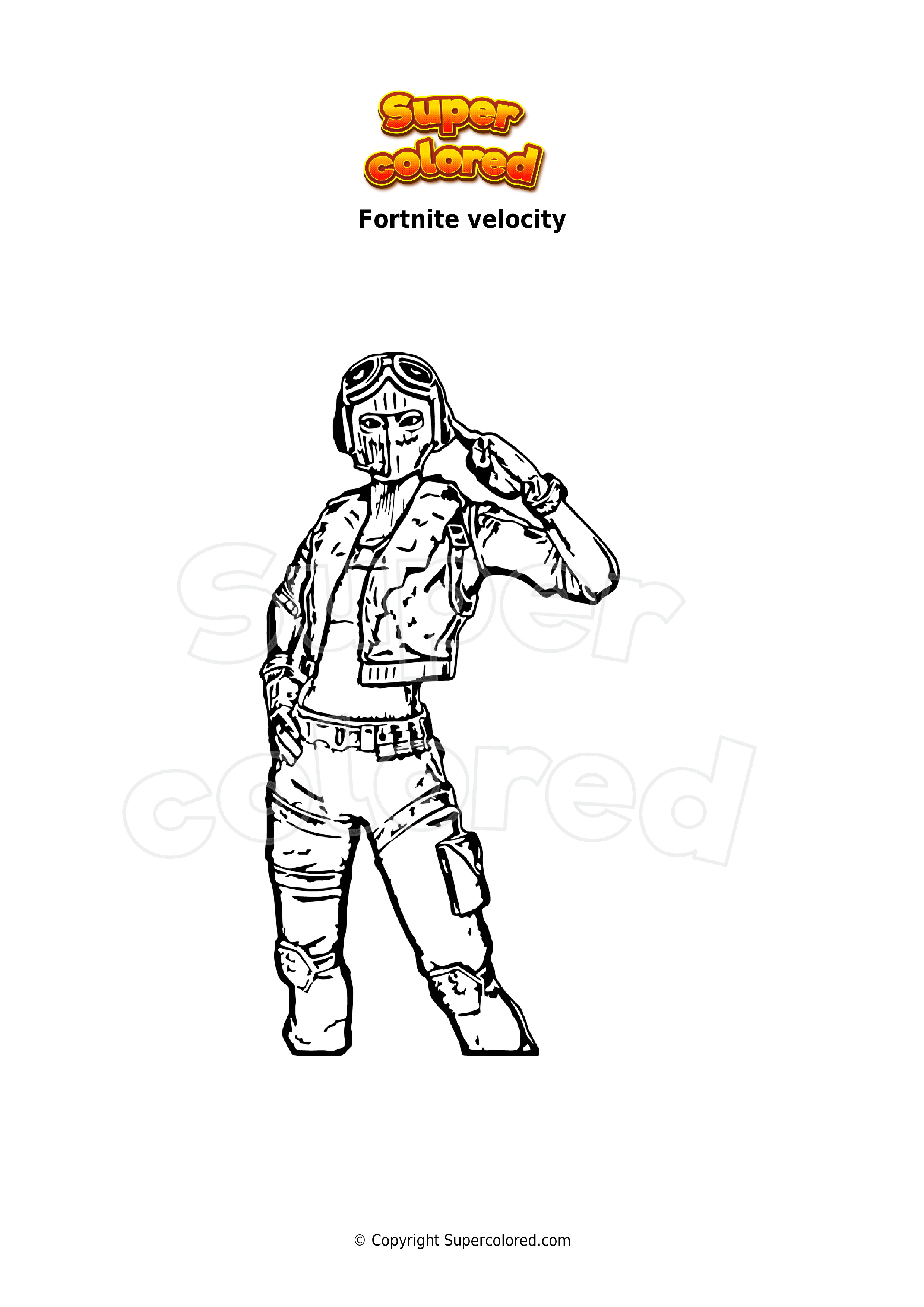 Fortnite FishStick Coloring Pages