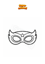 Coloring page Hero mask