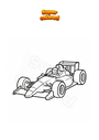 Coloring page Indy car
