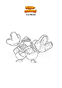 Coloring page Pokemon Iron Hands