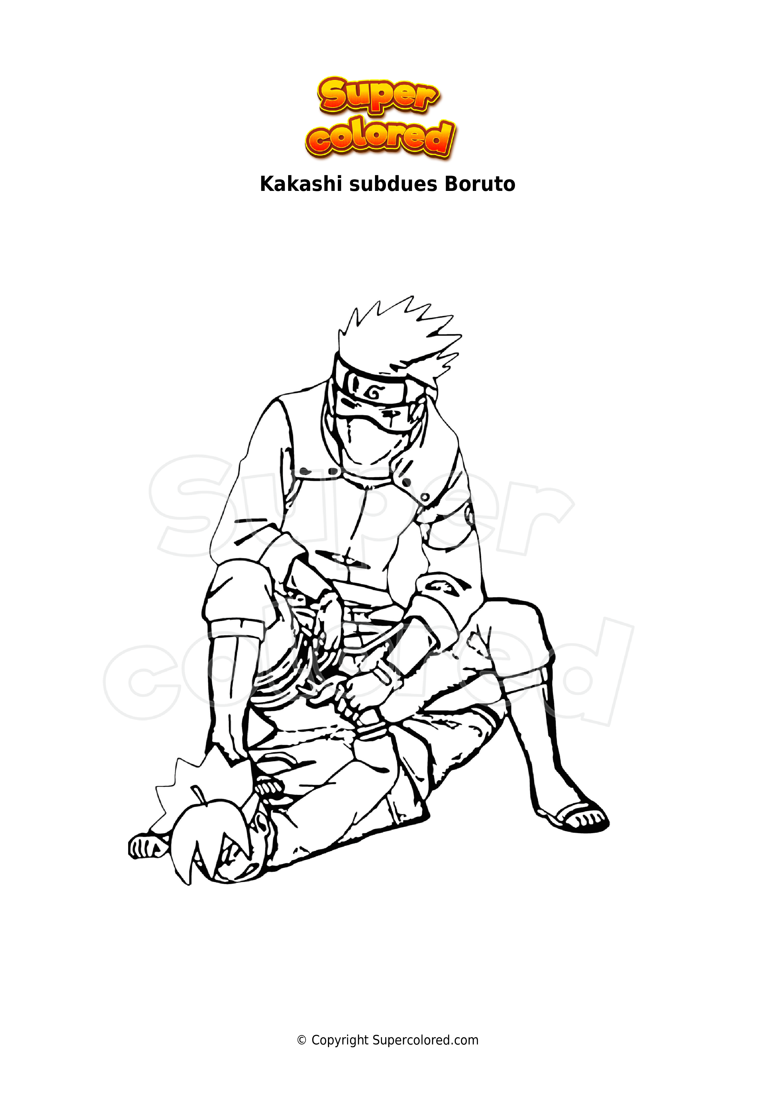 Realistic Naruto Uzumaki Coloring Page » Turkau