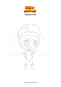 Coloring page Lilybuds Moss