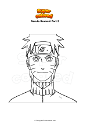 Coloring page Naruto Uzumaki Part 2
